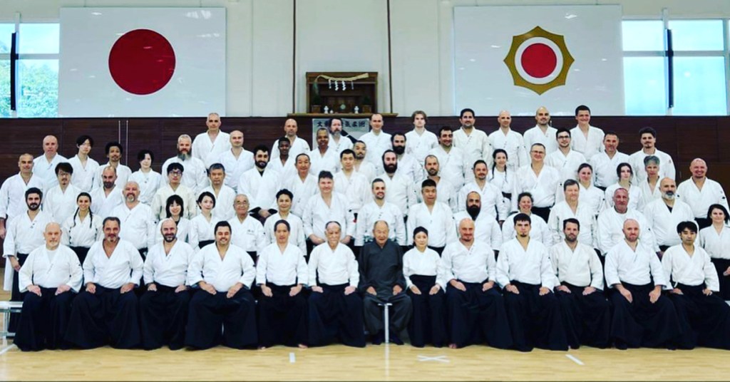 Teilnehmer beim Katsuura Seminar 2023
